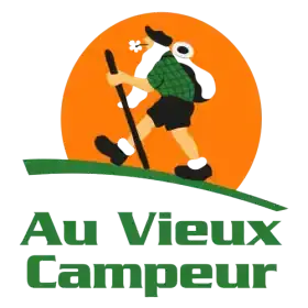 Logo au vieux campeur